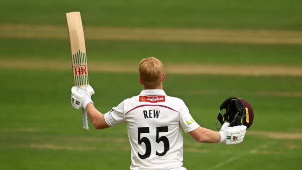 James Rew's first double-century messes up Hampshire